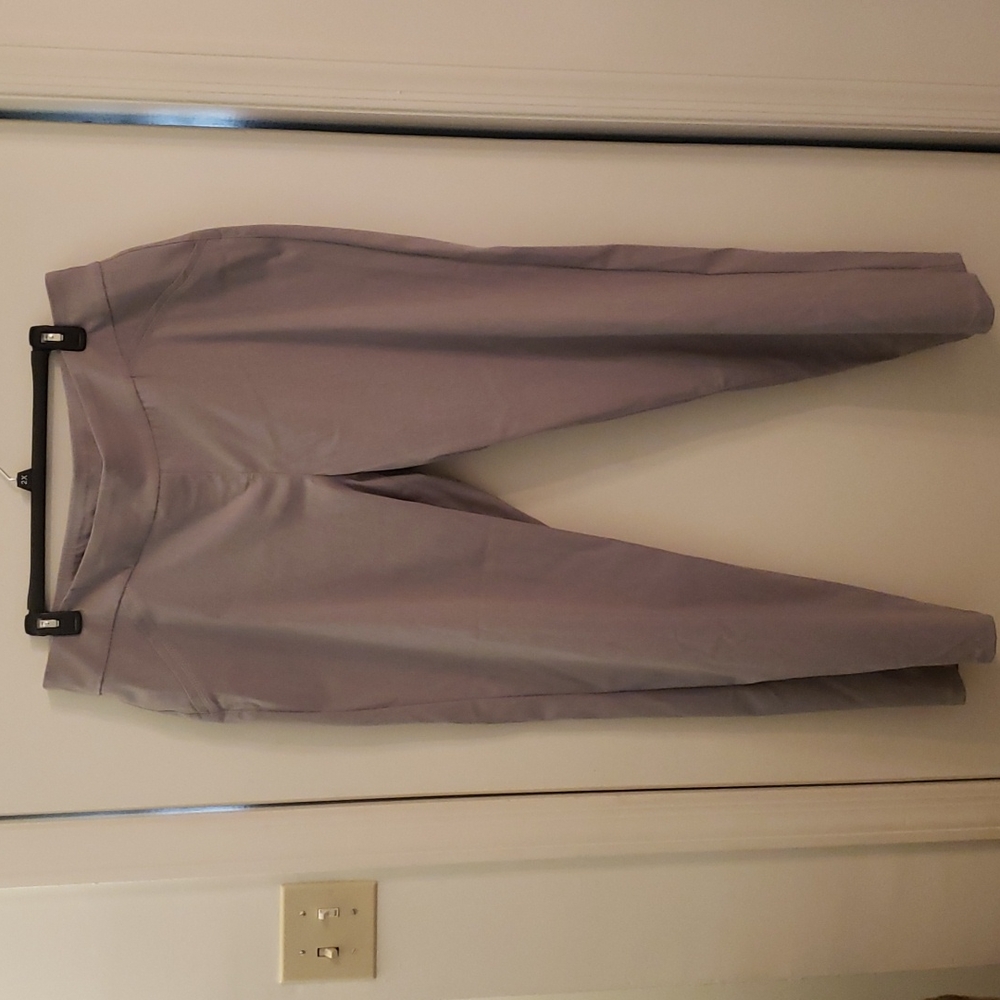 Gray 22w stretchy dress pants